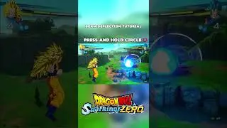 Dragon Ball Sparking ZERO - How to deflect beams TUTORIAL #anime #dragonballz #sparkingzero #dbz