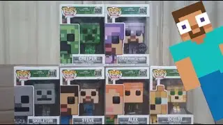 KICK2 SHOWS OFF HIS MINECRAFT FUNKO POPS COLLECTION