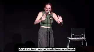 Stand-up comedian DESTROYS walking on stage