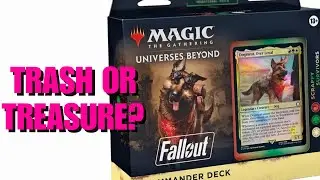 Review and upgrades for Scrappy Survivors / Fallout Commander Precon deck / Magic: The Gathering
