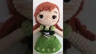 Frozen Ana Amigurumi #amigurumi #crochetpatterns #chochet #tejidos