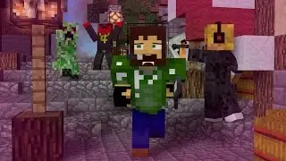 Creeper Attack! - Minecraft Speedart!