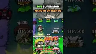 Plants vs Zombies Naruto Mod #pvzgameplay #pvz #pvzmods #memes #plantsvszombies