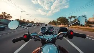 Real Motorcycle POV Ride in Tehran | City Traffic & Street Vibes 🏍️🌆