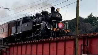 大井川鉄道　C10機関車　給水風景もあるよ