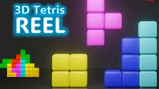 3D Tetris Animation Reel MMXXV