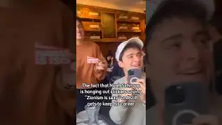 Noah Schnapp is hanging out stickers saying &ldquo;Zionism is sexy&rdquo; #noahschnapp