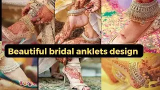 latest silver anklets designs|fancy bridal anklet feet