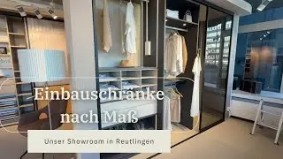 Einbauschr&auml;nke nach  Ma&szlig; live erleben in unserem Showroom in Reutlingen! #einbauschrank