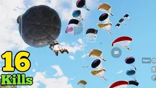 LANGDING ON NEW MILIARY BASE | SOLO vs SQUAT | BLACK PANDA | PUBG MOBILE