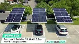 Beam Global ($BEEM) To Supply New York City With 71 Solar-Powered EV charging Systems