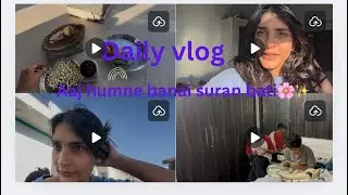 Aaj hmne banai rajeshtan ki famous suran bati ✨🌸