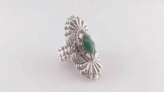 Silver Tone Ring (005625)