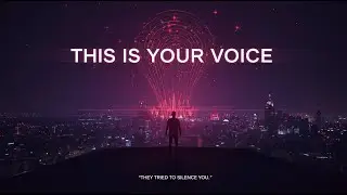 THIS IS YOUR VOICE &ndash; Anthem for the Quiet Fighters | Emotional Rap Visualizer