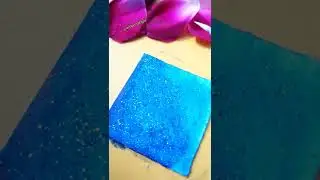 Poster colour drawing|Night sky painting #shorts #nightsky