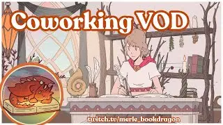 Cozy Coworking & Reading Stream - Fantasy Library Edition | Twitch VOD vom 06.01.26