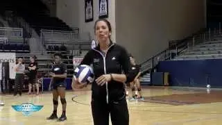 Unpredictable ball drill with Genny Volpe