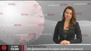InstaForex News 12 April.  US government budget deficit narrowed, sequester is postponed