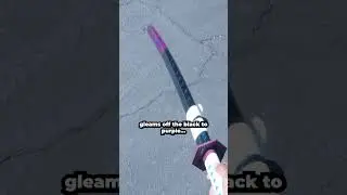You'll NEVER Guess The Vibrant Color of This Katana
