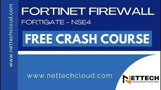 FortiGate Firewall Crash Course  [PART 1] | Practical Based