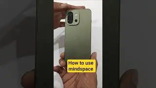 oneplus 13s how to use mindspace and plusmind