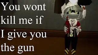 You won't kill me if I give you the gun - Murder Drones Vr