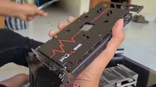 CARA MEMBONGKAR DAN REPASTA VGA CARD [RADEON RX 6600]