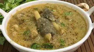 Mutton Paya/Restaurant style white paya/Mutton Aatukal Paya/ஆட்டுக்கால் பாயா