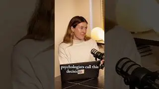 Having difficulty making decisions? This might help...  #podcast #psychology #podcastclips