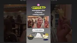Trailer for Vlog #10 #marugameudon #udonnoodles #paolopierce #paolopiercevlogs #funny #japaneseudon