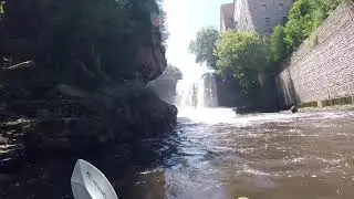 Vermillion River whitewater kayaking in Hastings MN