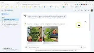 Text to Image using Bard