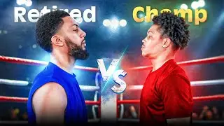 I'M a Retired Boxer SPARRING the Current London Champion!
