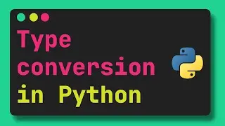 type conversion in python | what is casting in python ?
