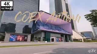 SMTown@COEX artium in Seoul, Korea -  4K City Sounds ｜아티움