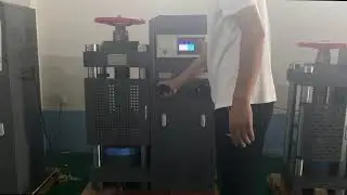 2000kN Digital Display Compression Test Machine operation video