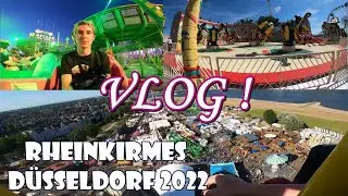 VLOG : Rheinkirmes Düsseldorf 2022 | Giga vlog pour ma première en Allemagne