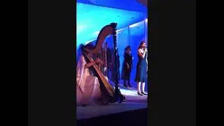 Tali Glaser and Choir - Harp and vocal performance of Hallelujah by Leonard Cohen