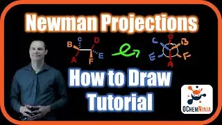 How to Draw Newman Projections: From Line‑Angle to Correct Views - Step by Step