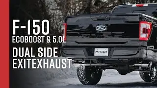 2021+ FORD F-150 5.0L, 3.5L and 2.7L // MBRP 3” Cat-Back, Dual Side Exit Exhaust Overview