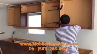 Installing Kitchen Cabinets Into Your Mobile Home