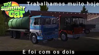 Role trabalhando muito com os dois caminhões My Summer Car #63
