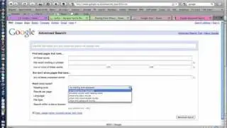 Google Advanced Search - Reading Levels