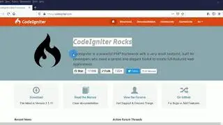 Introducing php codeigniter framework