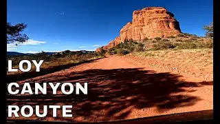 Driving to the Ancient Warrior Wall Ruins &ndash; A Sedona Fire Road Adventure