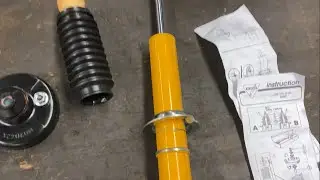 1999 Honda Civic: Koni Adjustable Front Shocks with EM1 Si Springs