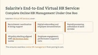How Salarite Delivers Smarter Online HR Management Without Complexity