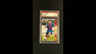 2004 Panini Sports Mega Cracks Lionel Messi ROOKIE #71 PSA 9 MINT