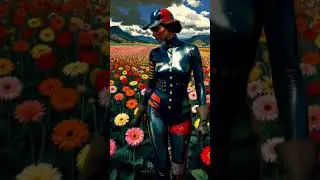 Gerbera Love Glow - She loves the bloom, the sweet allure #latex #musicshorts #gerbera