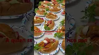 Rico Platillo Salvadore&ntilde;o, Panes con Pollo!!